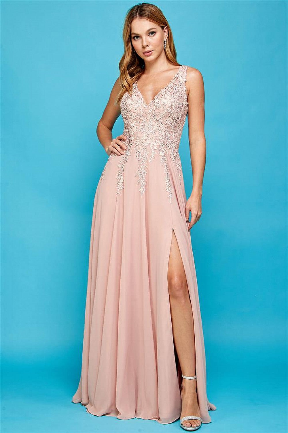 Vestido Rosa AD3003