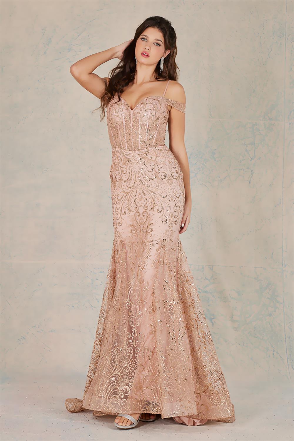 Vestido Rose Gold AD 3076