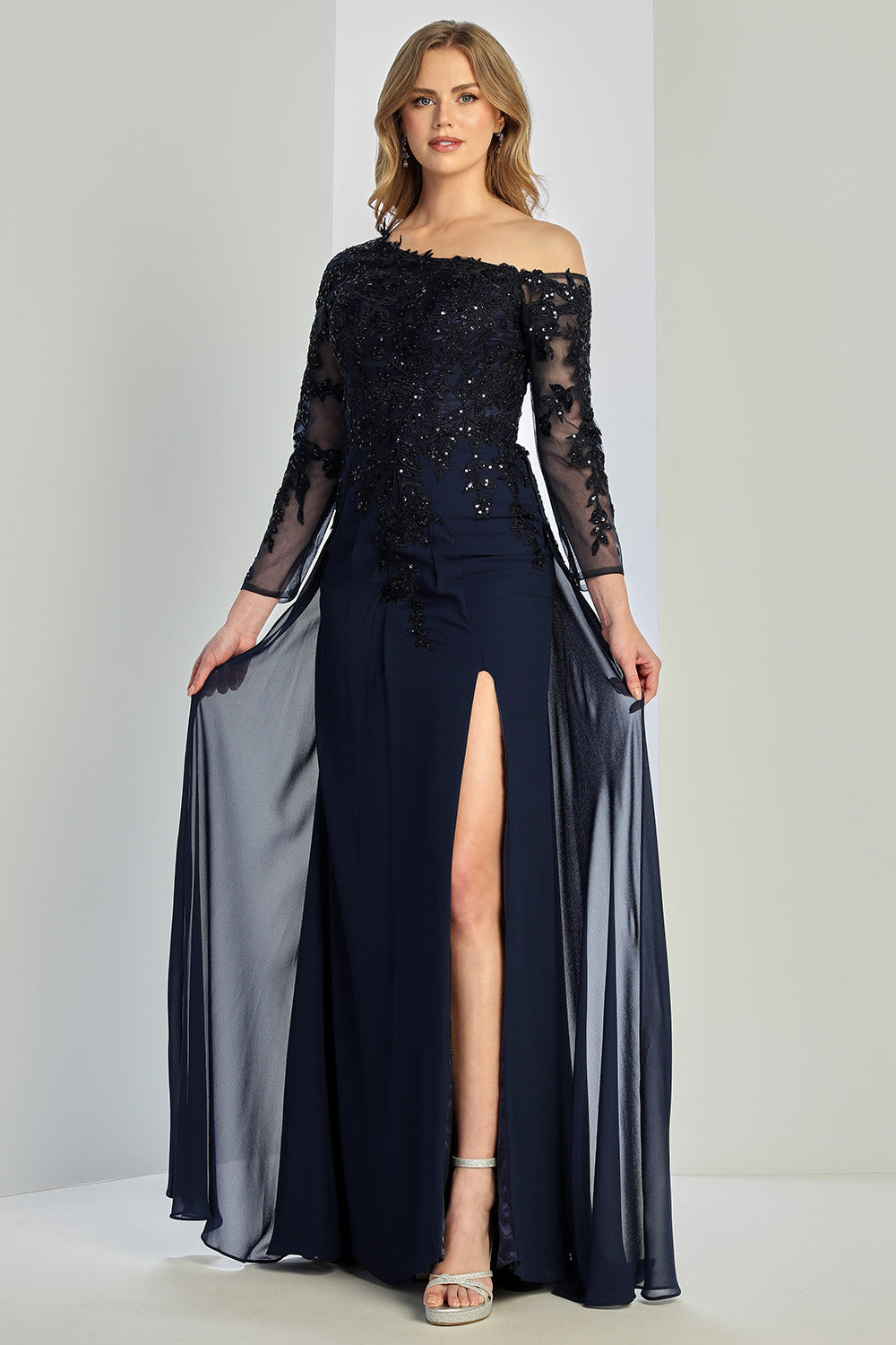 Vestido Azul Marino AD 3245-03
