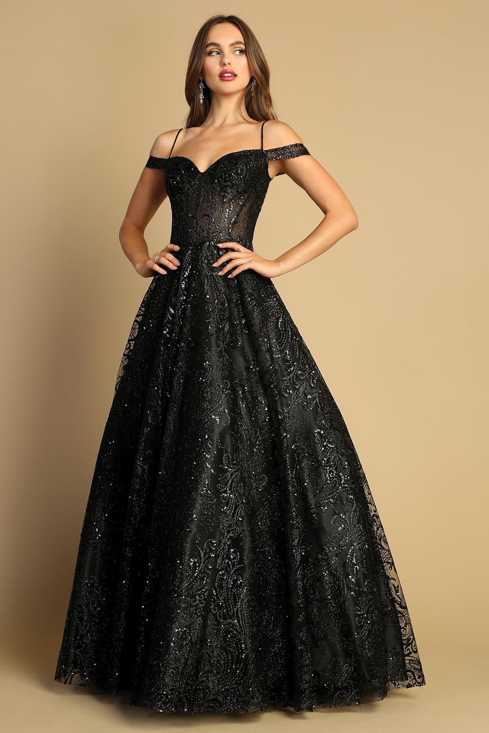 Vestido Negro AD3142
