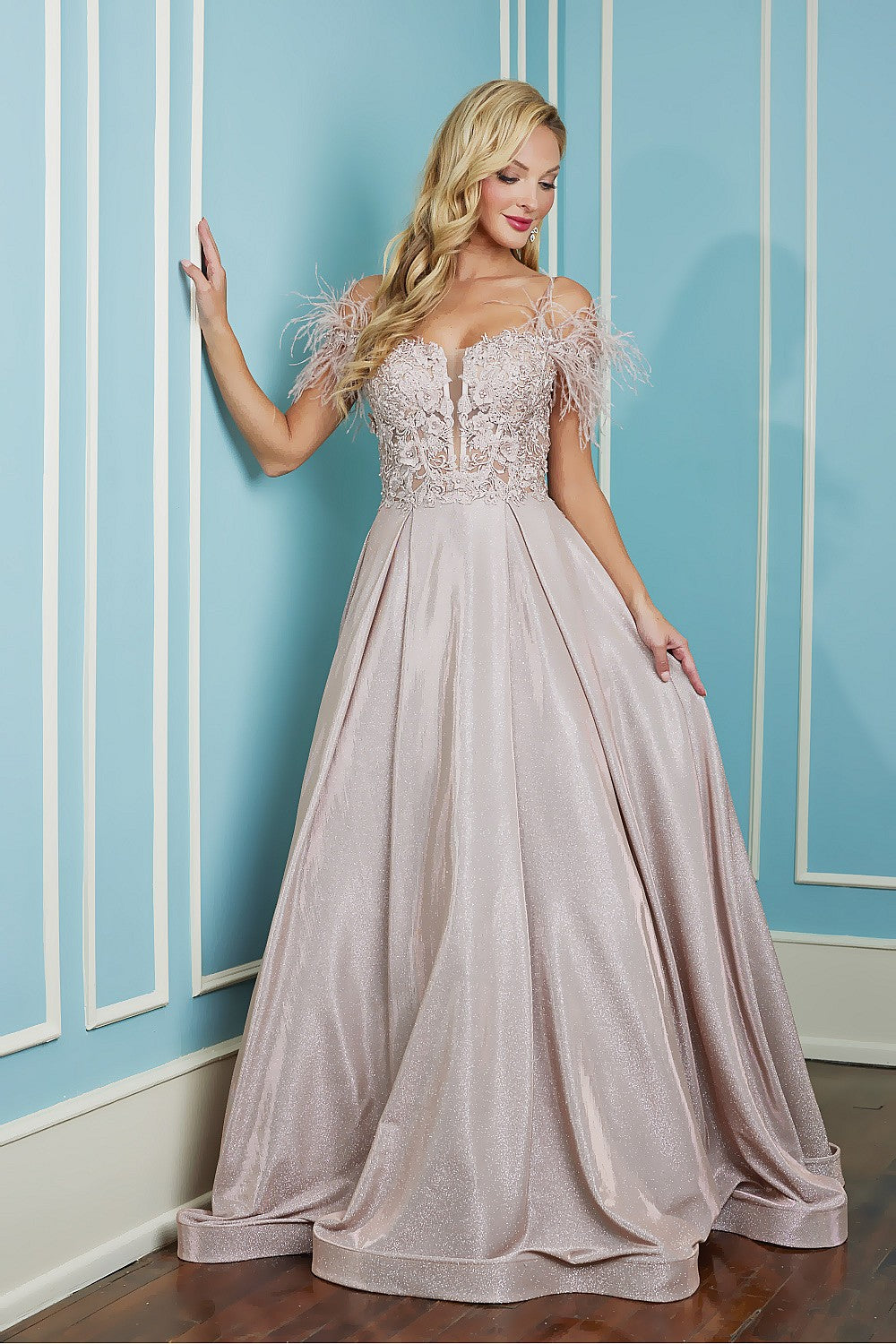 Vestido Rosa AD3128