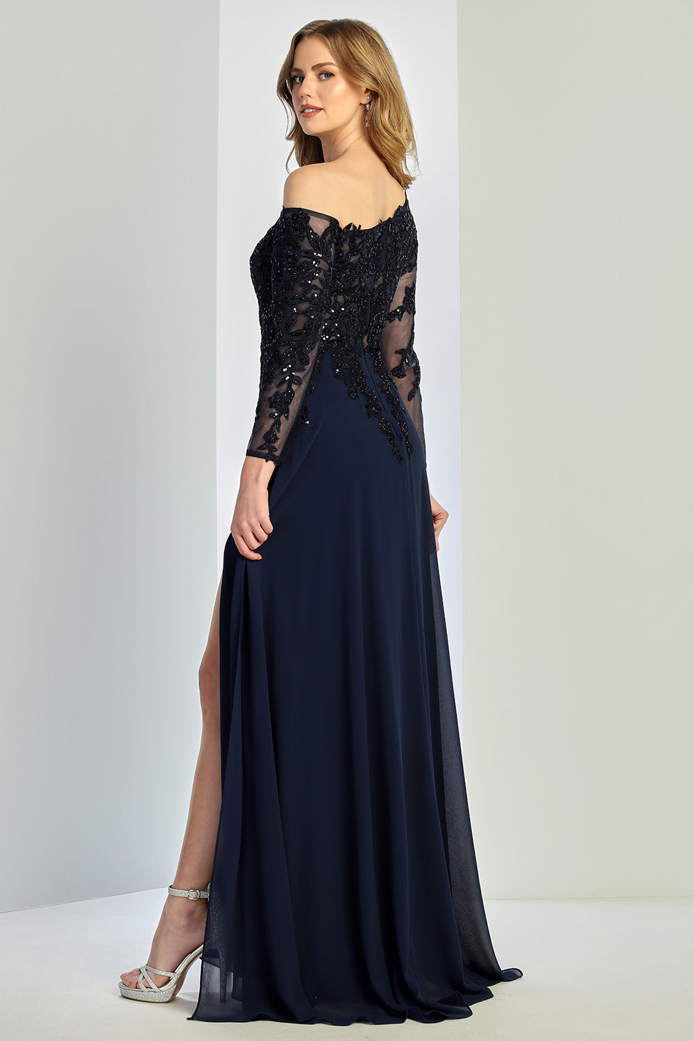 Vestido Azul Marino AD 3245-03