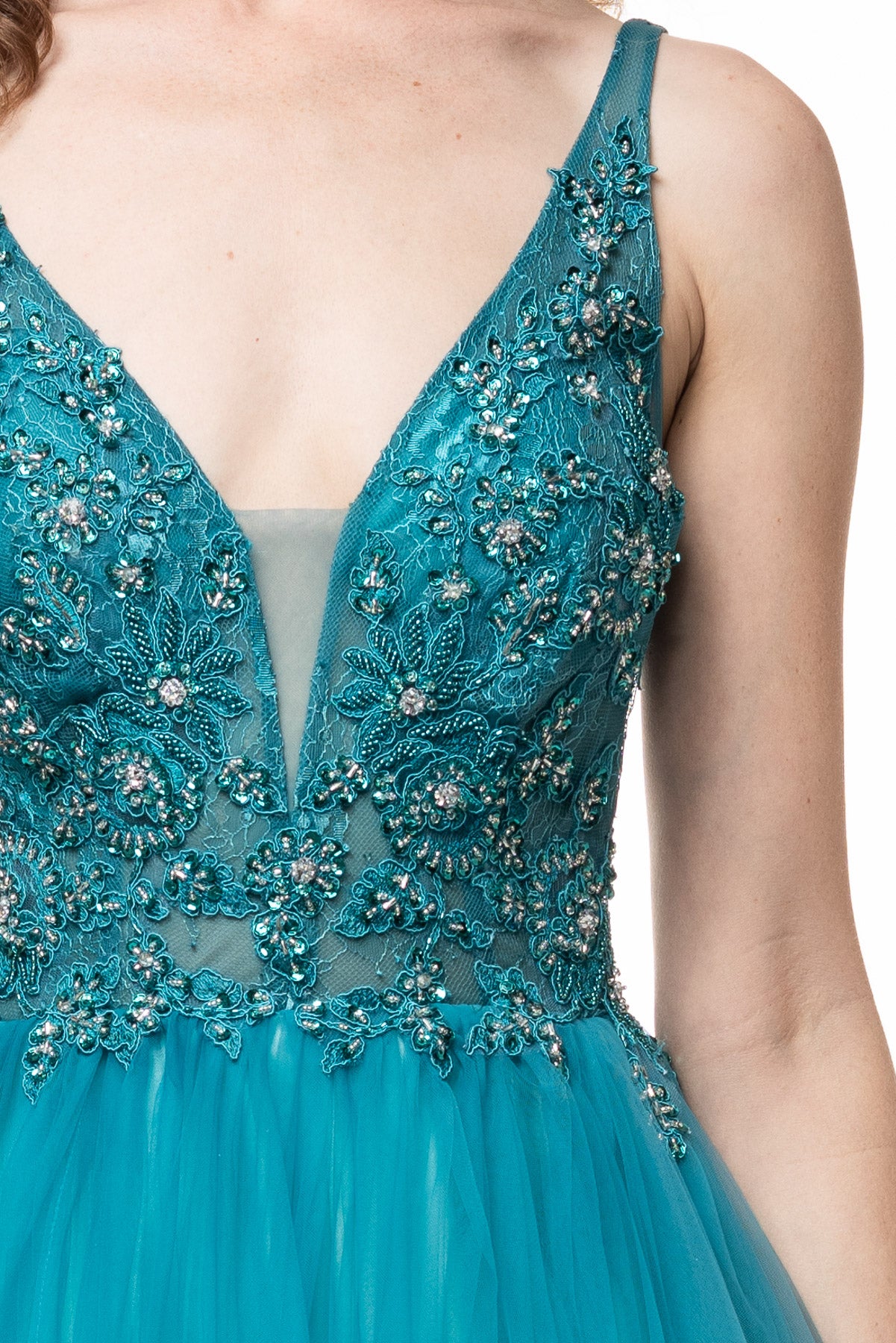 Vestido Azul Turquesa AN1027