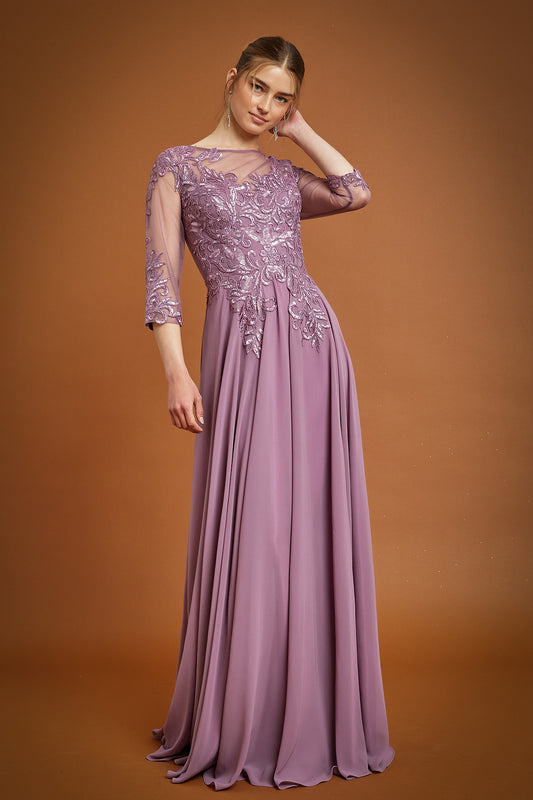 Vestido Purpura MF70012