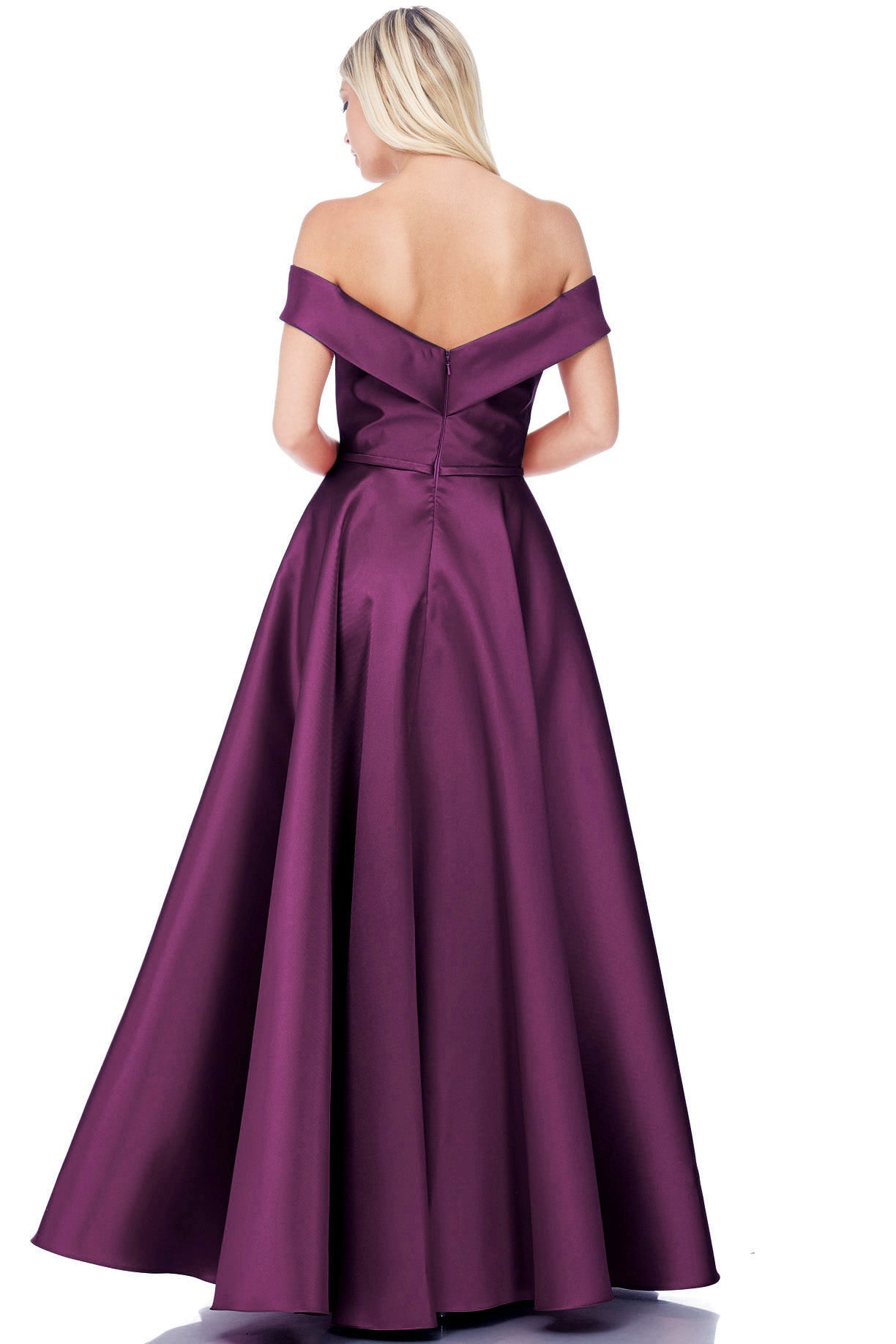 Vestido Ciruela